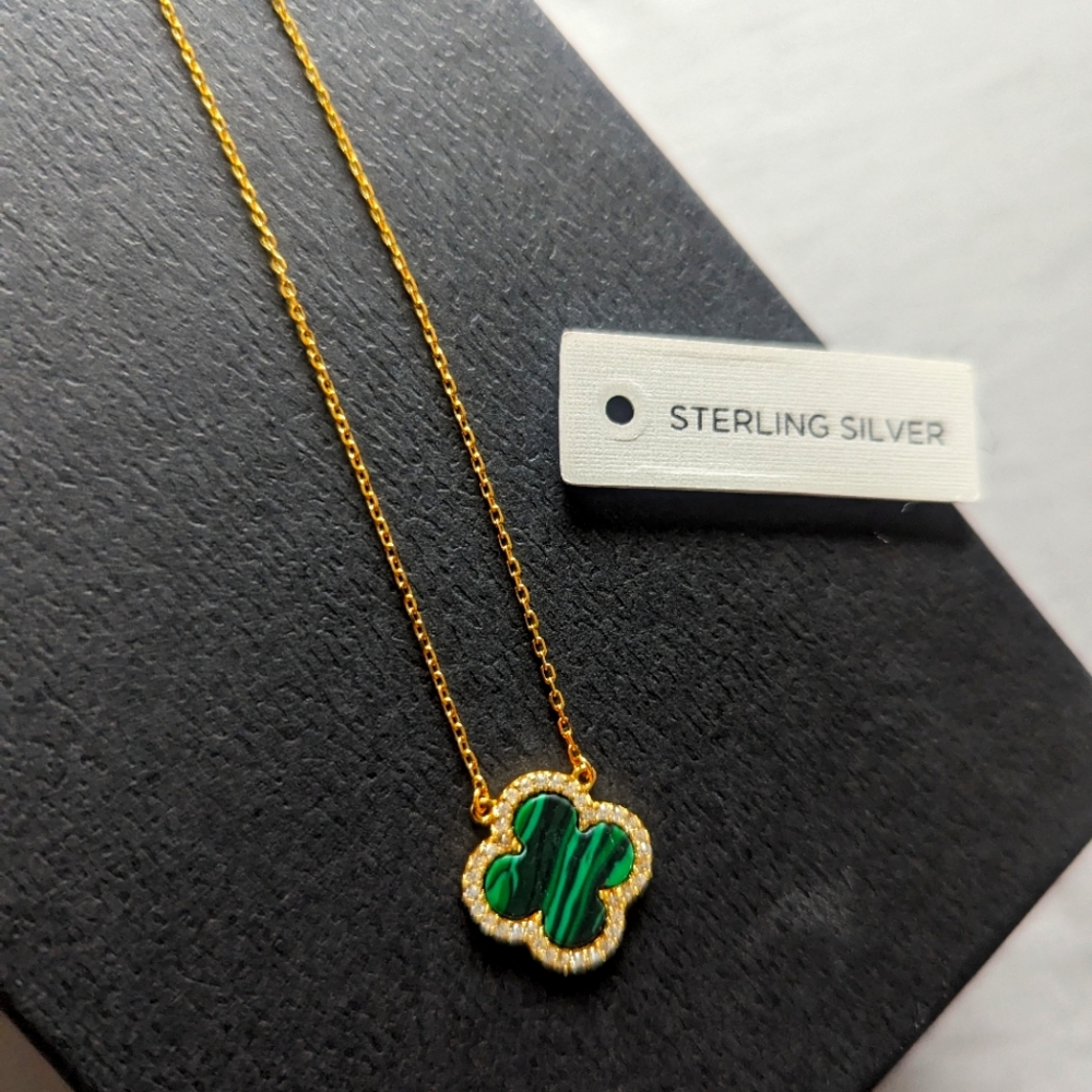 Rachel & Zoe Lucky Clover Necklace - Tory Burch